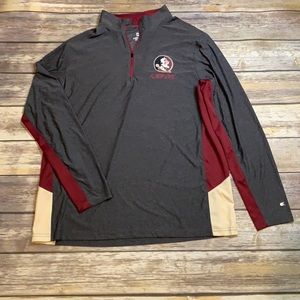 Florida State Colosseum quarter zip long sleeve lightweight pullover